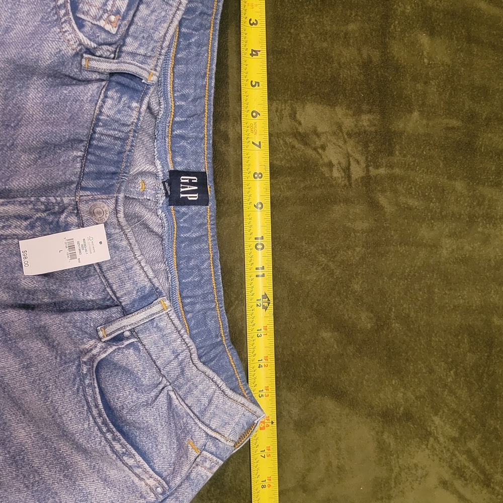 GAP Light Blue Wide-Leg Jeans - Picture 9 of 14